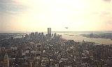 abendlicher Blick auf Manhattan